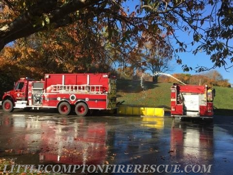 Tanker Training with Tiverton Fire